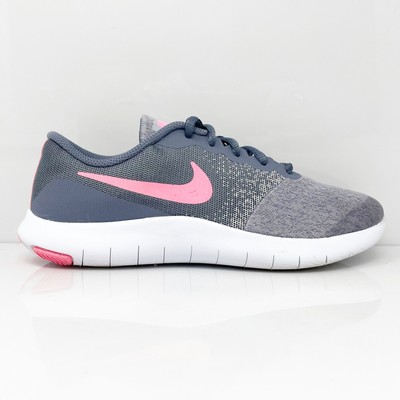 

Nike Boys Flex Contact 917937-003 Серые кроссовки для бега, размер 5,5 лет, Серый, Flex Contact