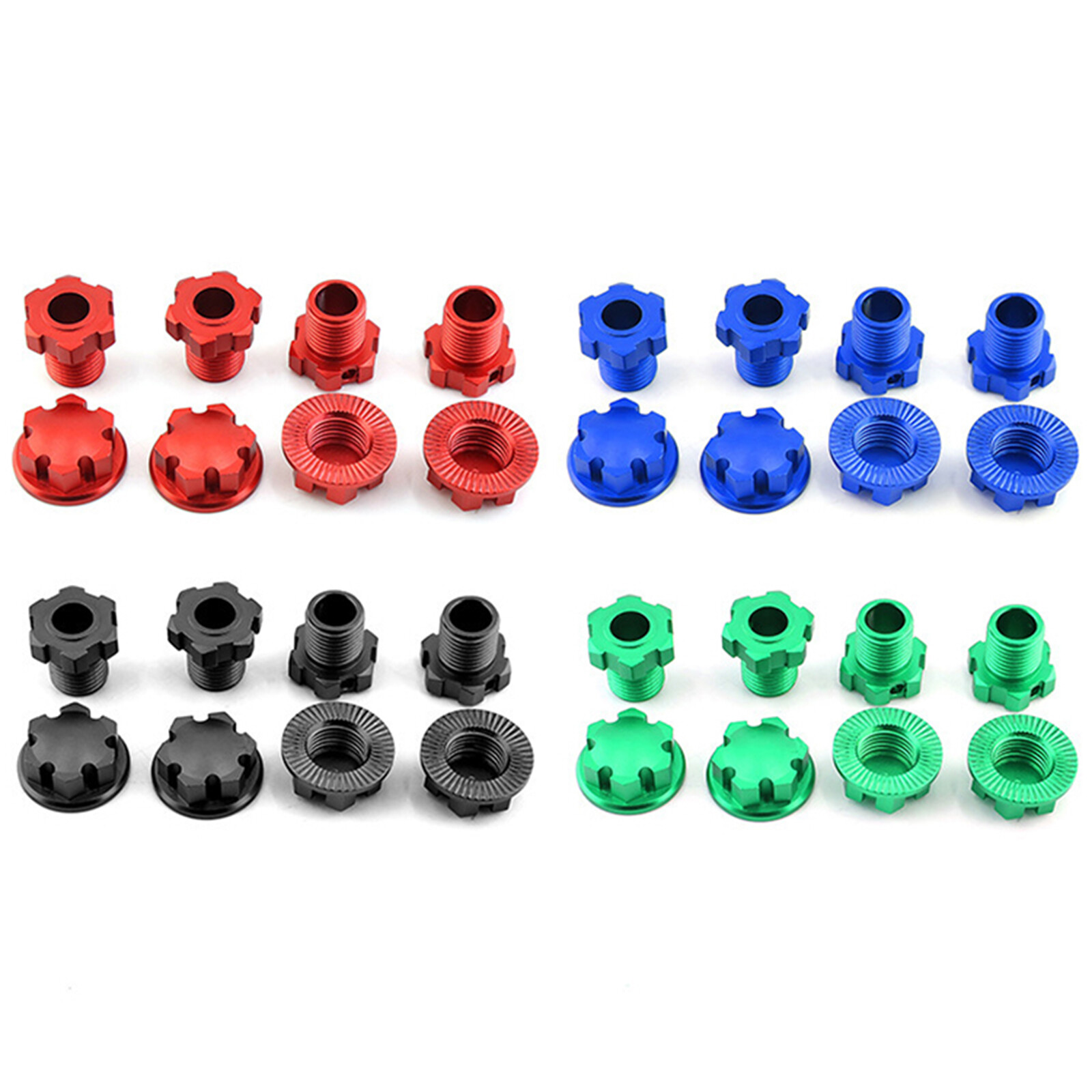 17MM Metal Wheel Hexagonal Joint Set for  Maxx Sledge E-Revo