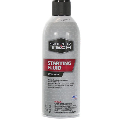 Super Tech Starting Fluid   50% Either, 10.7 oz