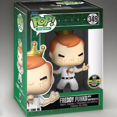 FREDDY FUNKO WITH CHESTBURSTER ALIEN FUNKO DIGITAL POP! Royalty NFT Set