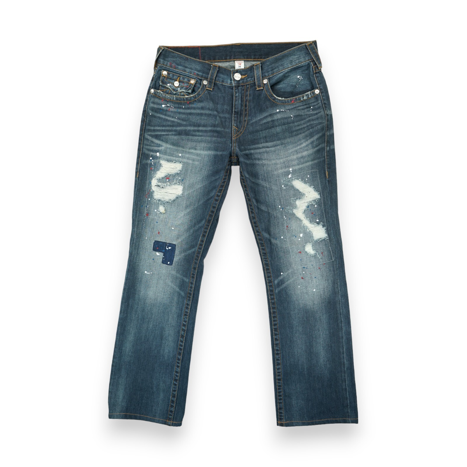 パンツ True Religion Damage Denim 34 パンツ True Religion Damage Denim 34 True Religion Men's