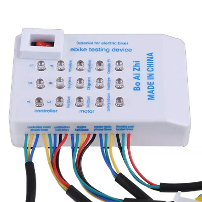 Electro E-Bike Scooter Car 24V/36V/48V/60V/72V Brushless Motor Controller Tester