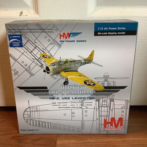 HM Hobby Master HA0111 1:72 Douglas SBD-2 Dauntless VB-Z