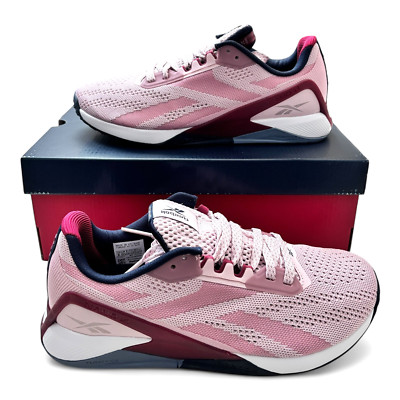 Reebok Nano X1 Women's Pink NIB Training Shoes Crossfit Sneakers H02840