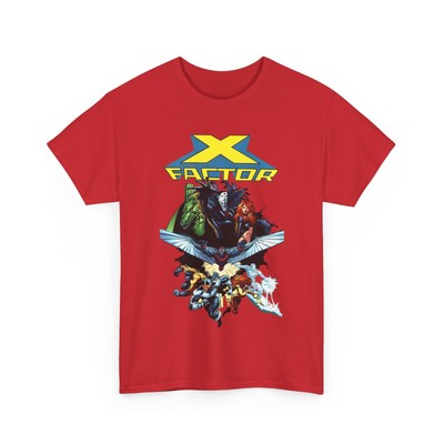 X-Factor T-Shirt - Marvel Comics - Inferno Art - Cyclops, Jean Grey, Iceman
