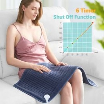 Heating Pad for Back, Neck, Legs, Body Extra Large 17" x 33" Size Electric