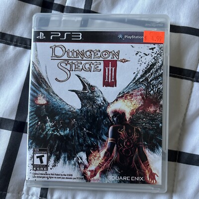 Dungeon Siege III (Sony PlayStation 3, 2011) Mint disc !