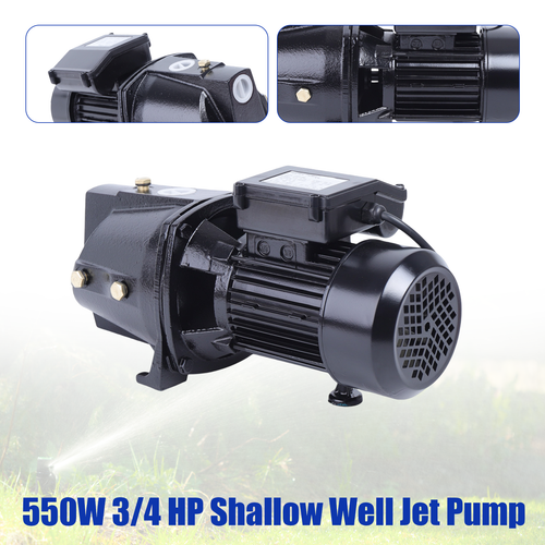 Water Jet Pump Shallow Well Fountain Garden Lawn Sprinkler System Pump 0.75HP US