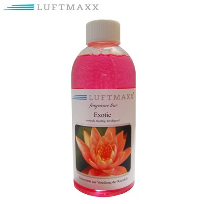 LUFTMAXX fragrance line Exotic Duftstoff für Lufterfrischer Ball Klima  500 ml