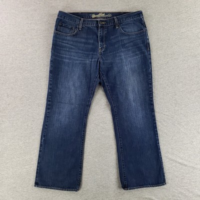 Old Navy 40x32 Bootcut Jeans Retro Old School Low Rise Y2K Broken In Soft