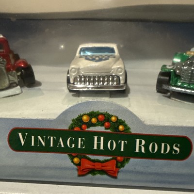 2000 HOT WHEELS HOT ROD VINTAGE 3 CAR SET FORD VICKY SWEET16 PURPLE PASSION NIB