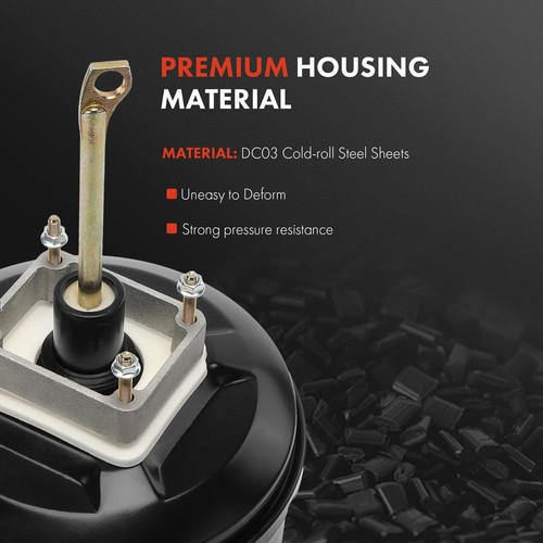 Vacuum Power Brake Booster for Ford F-250 F-350 F-550 Super Duty 99-04 Excursion