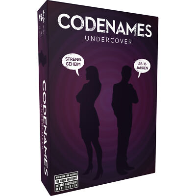 Asmodee Codenames Undercover, Partyspiel