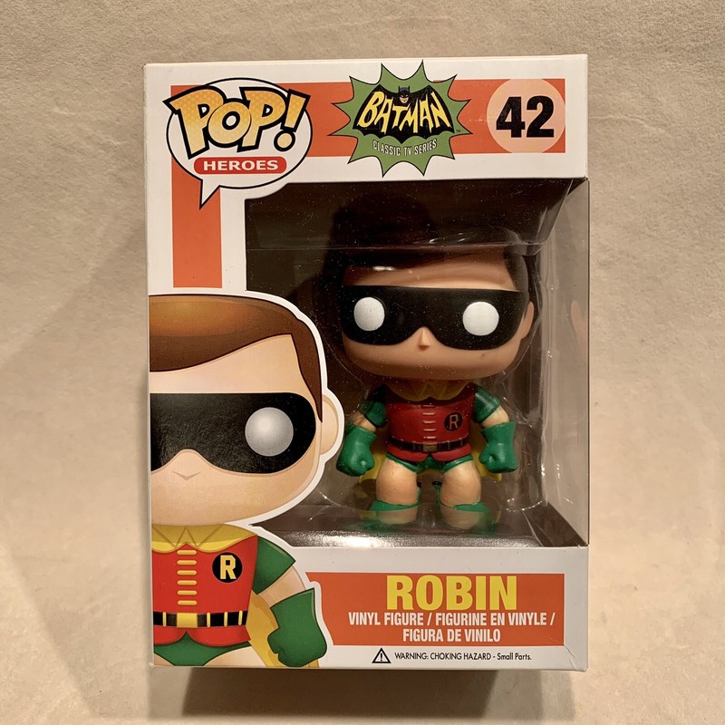 Robin Funko Pop! Vinyl Checklist - Find All The Funko Figurines with this Database of All