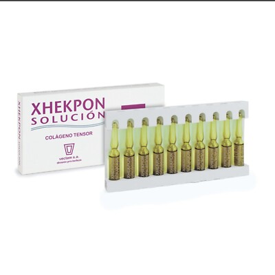 Xhekpon Xhekpon  Flash effect tensor collagen solution 10x2.5 ml. Brand New 