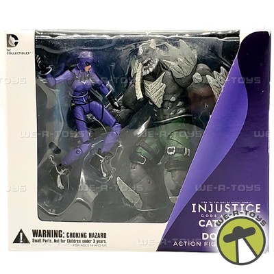 DC Collectibles Injustice Gods Among Us Catwoman vs Doomsday 2012 Action Figures