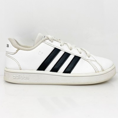 Adidas Boys Grand Court EF0103 Белая повседневная обувь Кроссовки Размер 13K