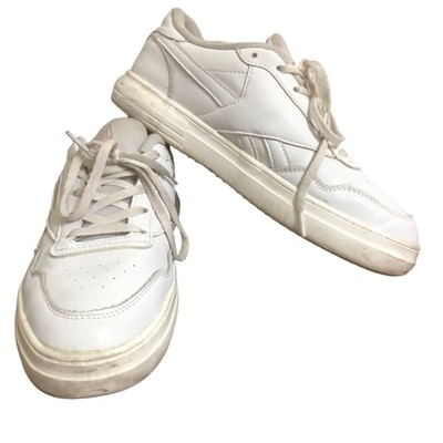 Reebok Women's White and Pink Trainers SZ 8.5