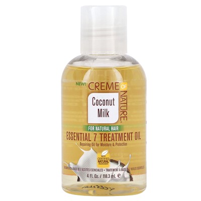 Essential 7 Treatment Oil, Coconut Milk, 4 fl oz (118.3 ml)