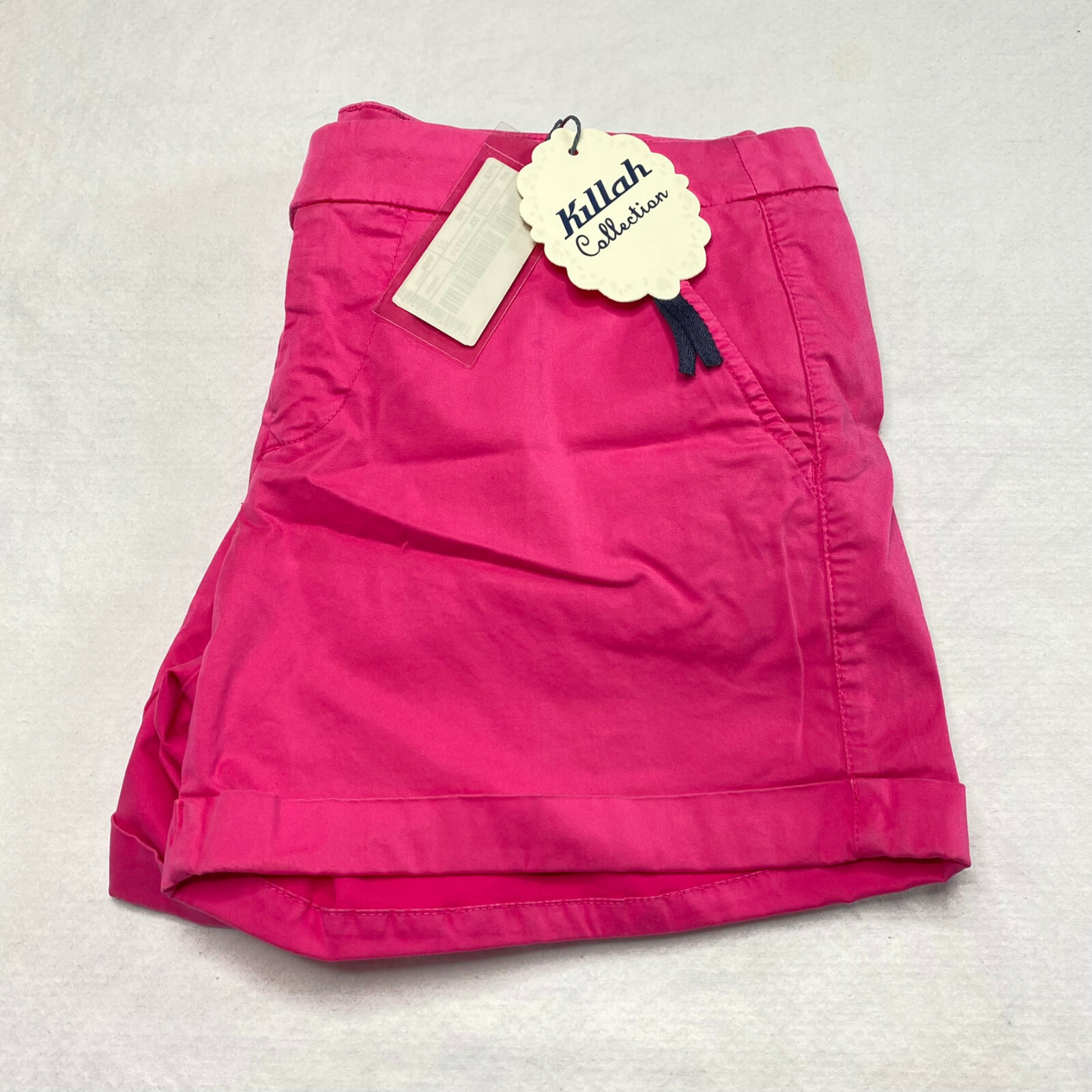 Killah Womens Shorts sz 34 Pink Flat Front Mid Rise Stretch