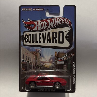 2011 Hot Wheels Boulevard Pontiac Fiero 2M4  ahead Of It s Time  Metal/metal!!