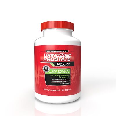 Urinozinc Plus - Prostate Supplement with Beta Sitosterol & Saw Palmetto   Re...