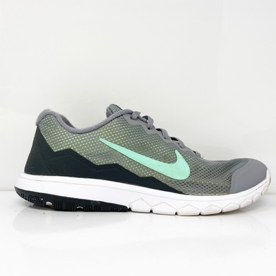 Nike Womens Flex Experience RN 4 749178-001 Серые кроссовки для бега, размер 9,5, Серый, Flex Experience Rn 4