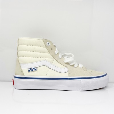 

Vans Mens Sk8 Hi 500714 Бежевые повседневные кроссовки Размер 5, Бежевый, Sk8 Hi
