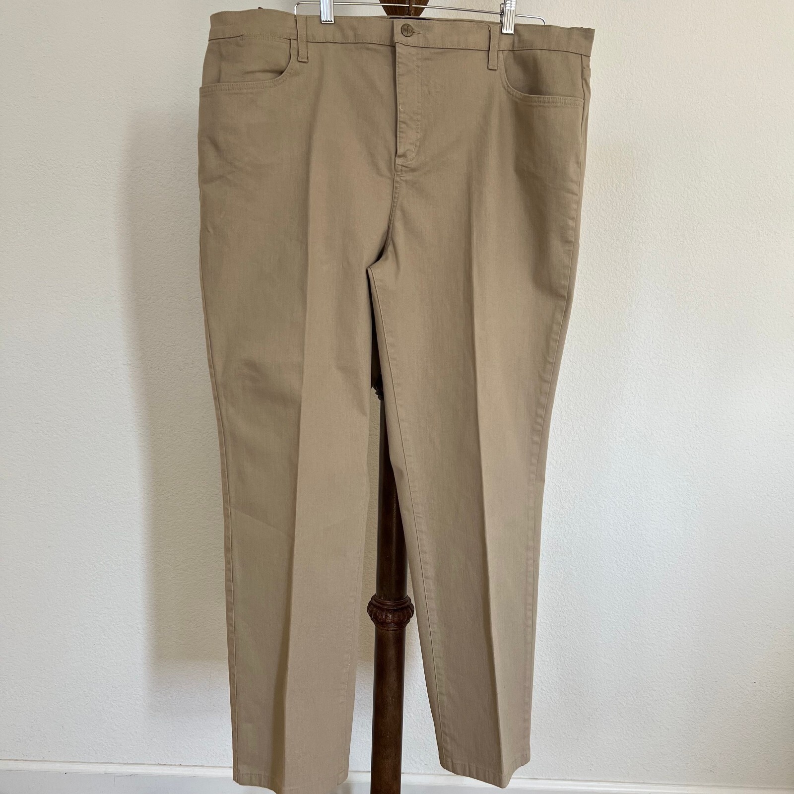 NYDJ Women's Size 22W Khaki Rhinestone Pocket Lift Tuck