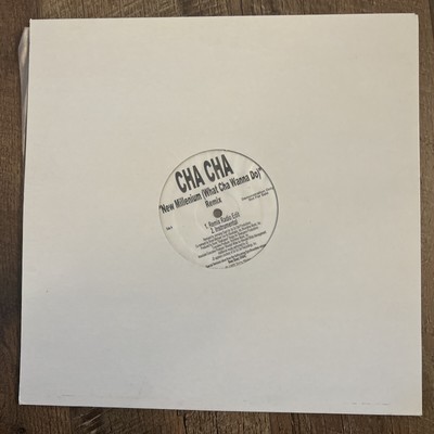 Cha Cha - NEW MILLENIUM (REMIX) - 12'' - 1999 - Near Mint Vinyl - promo