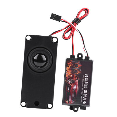 RC Car Engine Sound Simulated Module Set Simulator with Speaker for 1/10 Vehicle