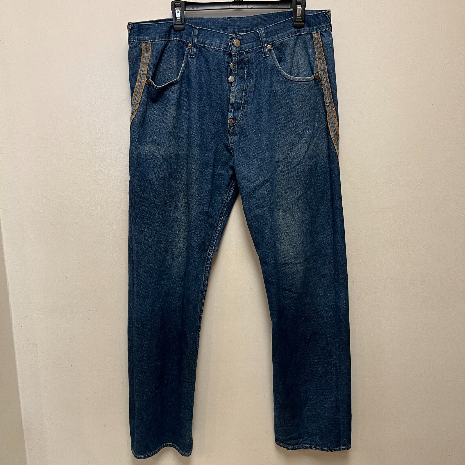 Evisu x Levi's Jeans Men's 38 Blue (Super Rare) VTG Selvedge