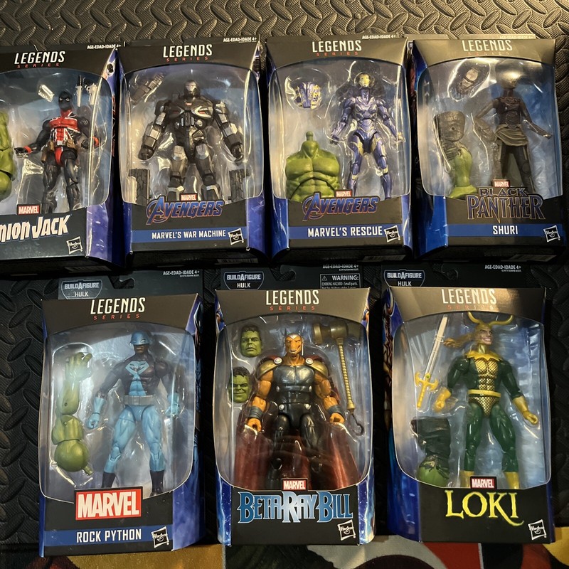 Marvel Legends Infinity War Smart Hulk Wave Set 100% Complete