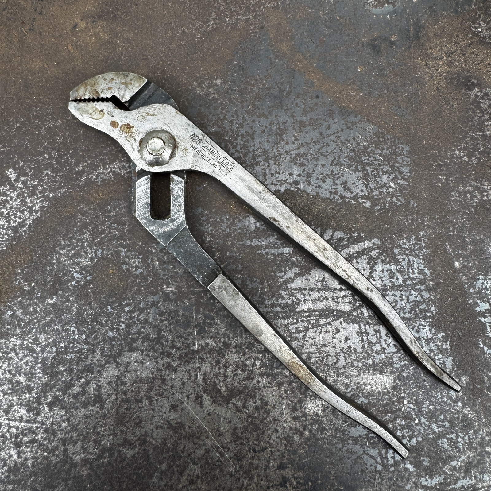 VTG Channellock Tools 426 Pliers USA Tongue & Groove Parrot Nose Meadville 6.5