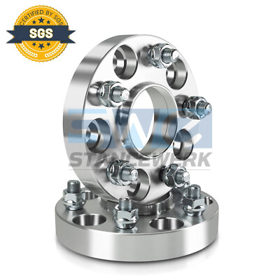 SWE 2pc 25mm Hubcentric Wheel Spacers 5x100 For tC Celica Camry Corolla Prius