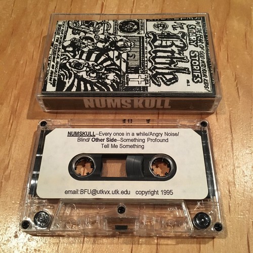 Num Skull - 1995 Demo CASSETTE TAPE ludichrist numskull