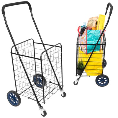 Mount-It! Rolling Utility Shopping Cart for Groceries and Other Supplies