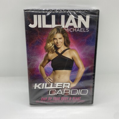 Jillian Michaels Killer Cardio (DVD, 2017, Fitness, Workout) Brand New, Sealed!