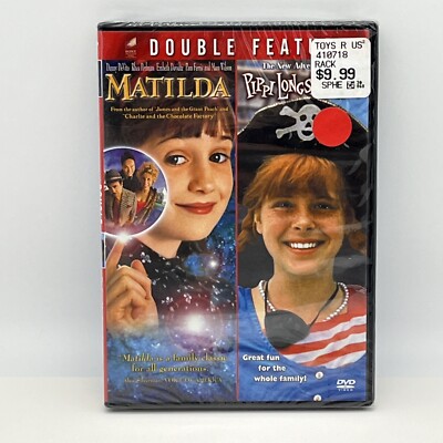 Matilda / Pippi Longstocking (DVD, 2009, Full Screen) Brand New Sealed