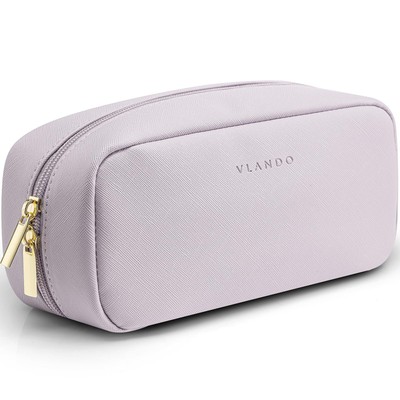 Vlando Small Makeup Bag,Makeup Pouch,Makeup Travel Bag Wide-open Zipper Pouch...