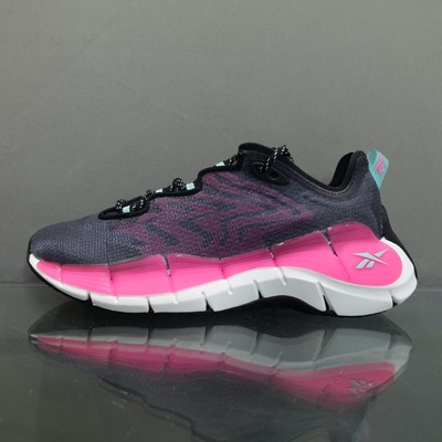 Reebok Zig Kinetica II Women's Size 5 Running Shoes Black Athletic Sneakers #715