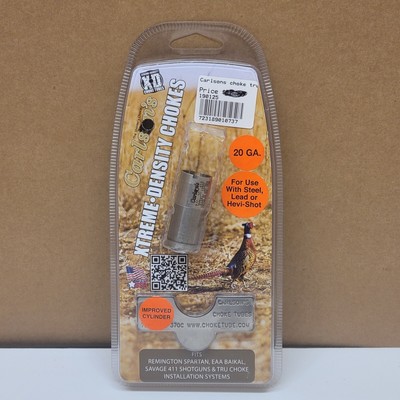 Carlsons Imp. Choke Tube For Remington Spartan, EAA Baikal, Savage 411 ~ 20 Ga
