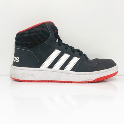 

Adidas Boys Hoops 2.0 Mid B75743 Черные кроссовки для баскетбола, размер 5, Черный, Hoops 2.0 Mid