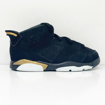 

Nike Boys Air Jordan 6 CT4966-007 Черные баскетбольные кроссовки, размер 10C, Черный, Air Jordan 6