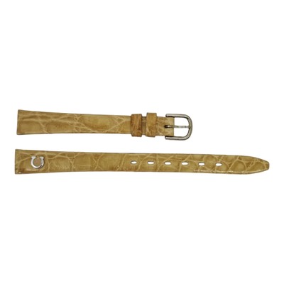 VINTAGE - CONSUL SWISS - 10 x 8 MM - GENUINE LEATHER - WATCH STRAP BRACELET BAND