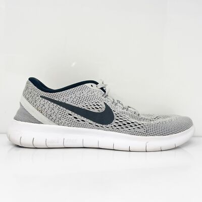 

Nike Womens Free RN 831509-101 Серые кроссовки для бега Размер 9,5, Серый, Free RN