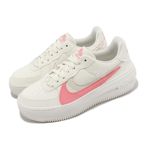 

Женская повседневная обувь на платформе Nike Wmns AF1 PLT.AF.ORM Sail Ivory DJ9946-105, Цвет слоновой кости, Wmns Af1 Plt.af.orm