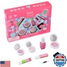Luna Star Naturals Klee Kids Deluxe Play Makeup Kit. Gentle and Non-Toxic. Made in USA. (Pink Bubble Fairy)