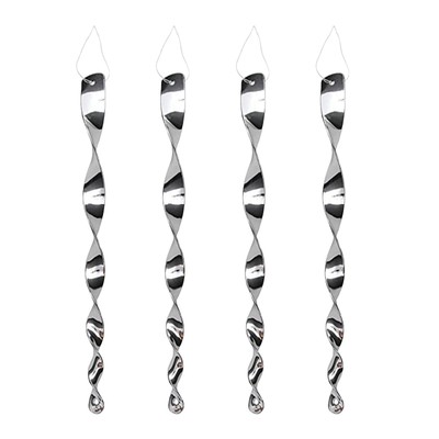 Bird Deflectors 4/8/12Pcs Bird Repellents Reflective Scare Rods robust