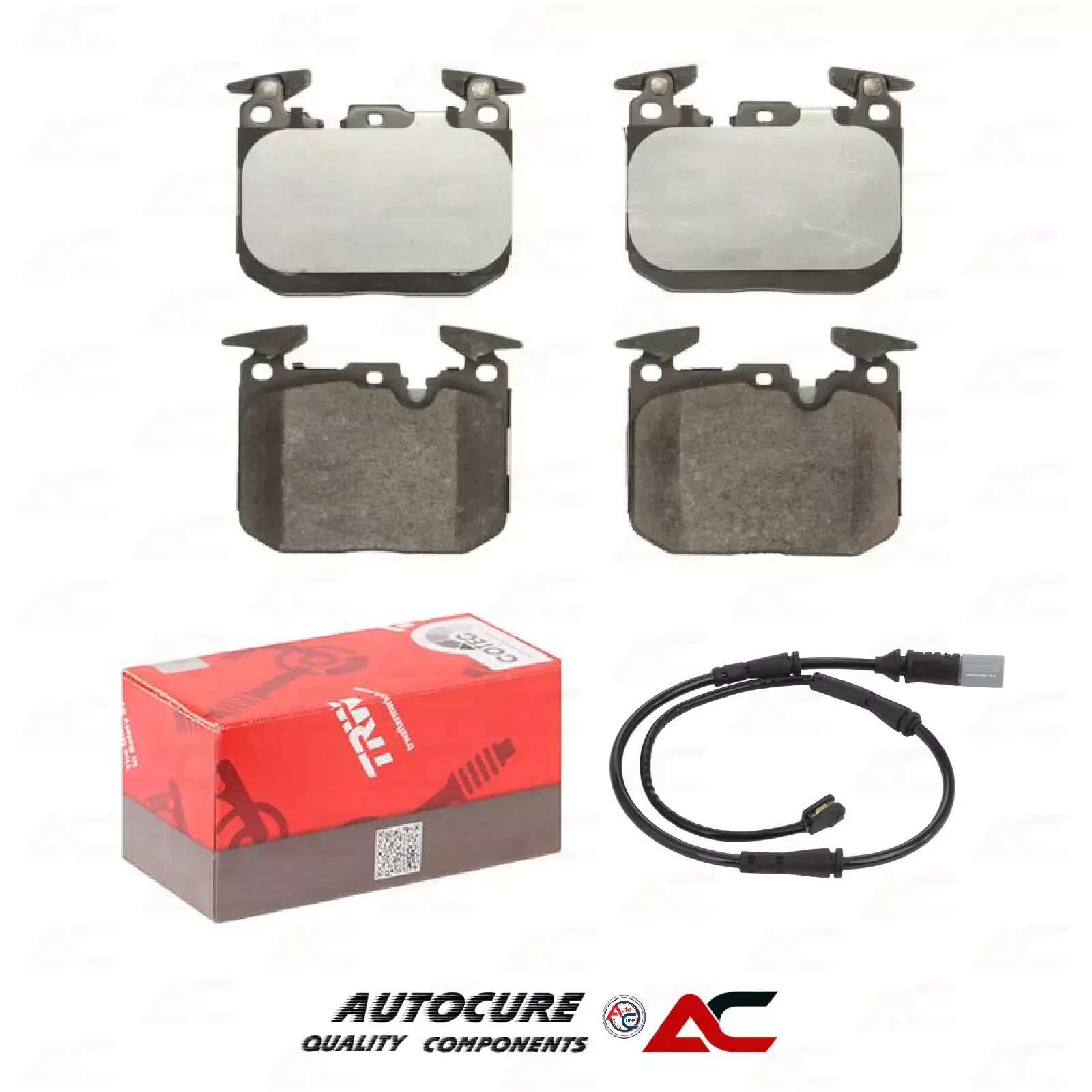 TRW FRONT SPORTS BRAKE PADS AND SENSOR FOR BMW M4 COMPETITION